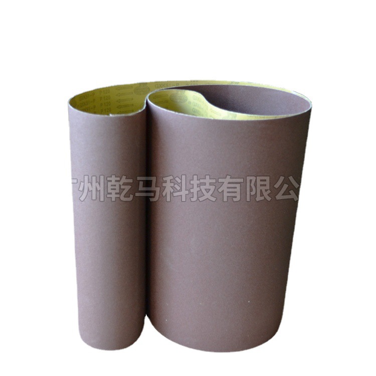 专配砂带机2460*500*P100犀利棕刚玉砂带40-600#橡塑磨削研磨砂带