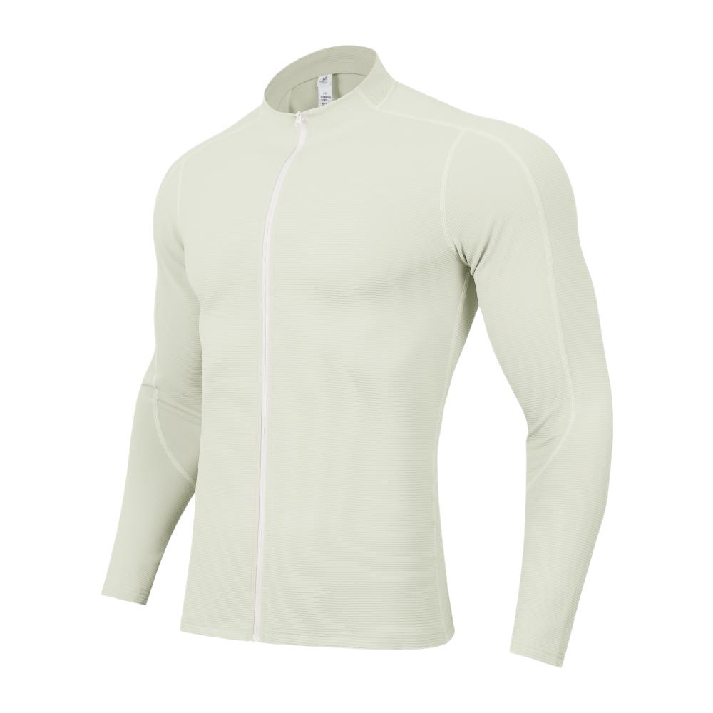 Moda deportiva chaqueta de punto entrenamiento ciclismo transpirable chaqueta de manga larga ropa de entrenador de baloncesto chaqueta de secado rápido