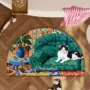 防滑卫生间吸水浴室地毯