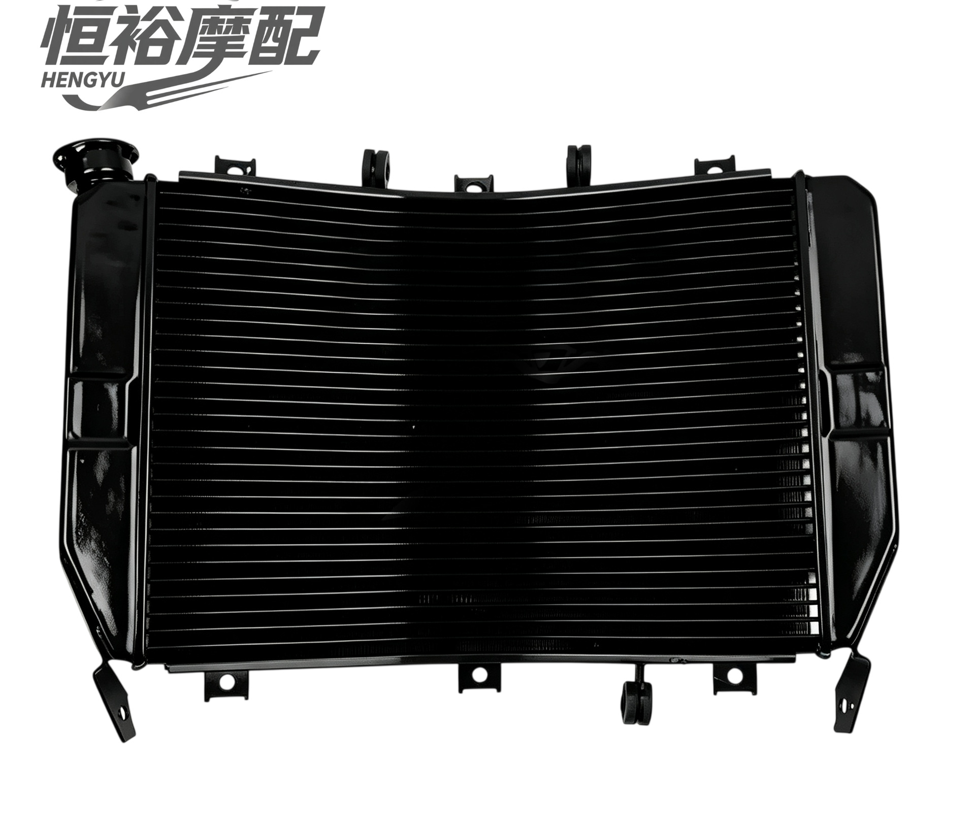 Suitable for Kawasaki ZX-6R 636 ZX600 1998-2026 ZZR600 2005-2008 radiator assembly
