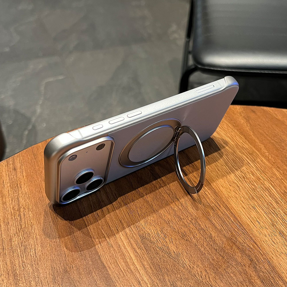 Custodia protettiva ultra sottile senza cornice, compatibile con iPhone 17, Huawei e Xiaomi, con adesivi in pelle e supporto._voghion.com