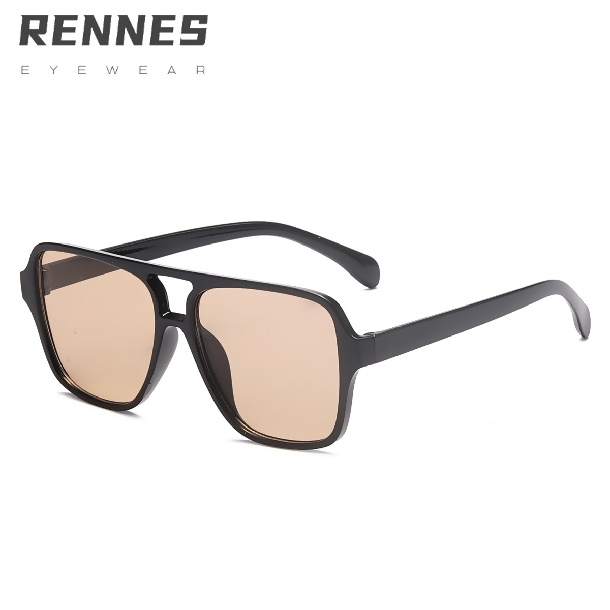 2022 nuevo doble haz sapo gafas de sol caja océano color gafas de sol hombres y mujeres gafas de sol 97109