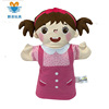 Interactive hand puppet, school toy for kindergarten, cartoon plush doll, for children and parents, training