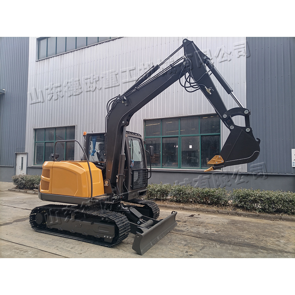 6吨中型座驾式挖掘机 山地履带式铲挖机械 土石方施工设备挖土机