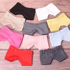 20 cm baby star style dress pants 15 cm cotton doll baby clothes plush casual jeans