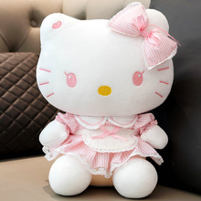 hellokitty公仔毛绒玩具可爱洛丽塔kt猫咪安抚玩偶糖果布娃娃女孩