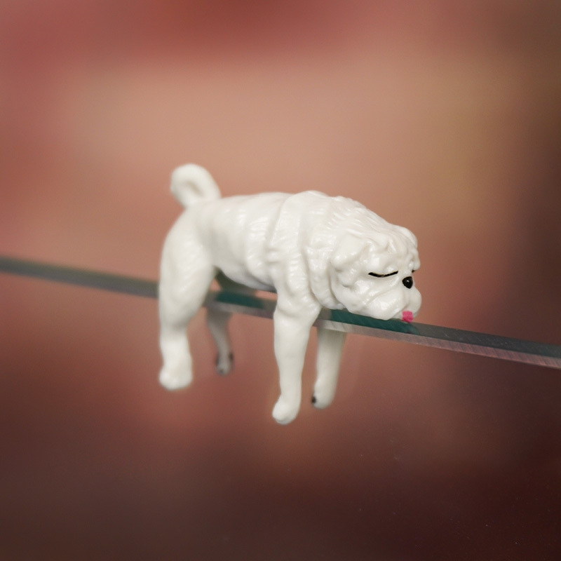 Tanque de peces paisaje decoración redonda tanque de peces borde decoración muñeca hierba cilindro paisaje pequeño cilindro exterior creativo paisaje