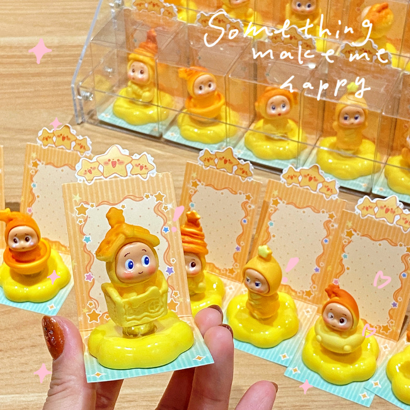 Cute Cartoon Shiny Little Figures Spinning Fun Toys, Tourist Attraction Stall Spinning Ornaments, Desktop and Car-Mounted Small Gifts Wholesale Cute Cartoon Shiny Little Figures Spinning Fun Toys, Tourist Attraction Stall Spinning Ornaments, Desktop and Car-Mounted Small Gifts Wholesale