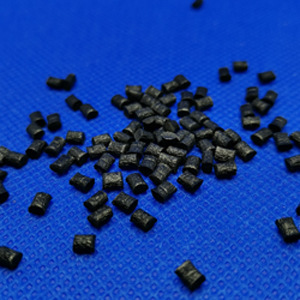 Black Pa1010 Red Phosphorus Flame Retardant Plus 30% Fiber Surface Without Fiber Flower Fire Rating 1.6Mmvo Passed Environmental Protection Grade