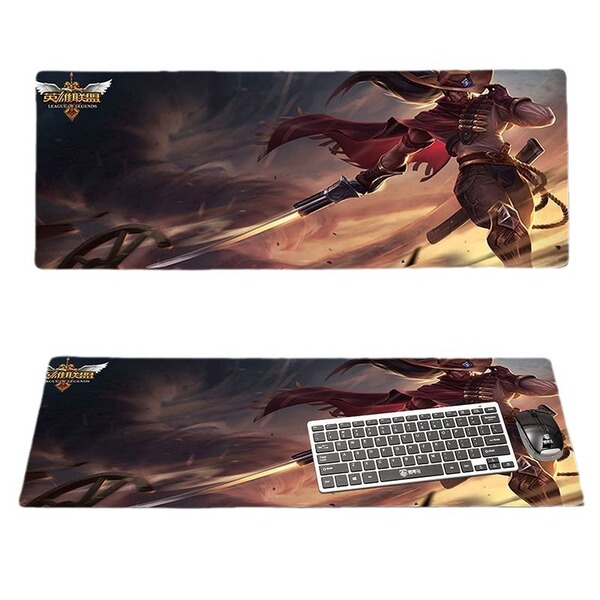 Ultra -long and long gaming mouse pad 800*300*3 Big Bian Bian Lie…