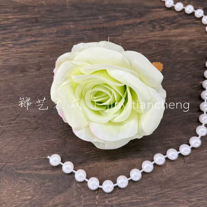模擬カーリングローズヘッド結婚式の装飾フラワーボールフラワーウォールアレンジメント頭飾り diy 材料卸売|undefined