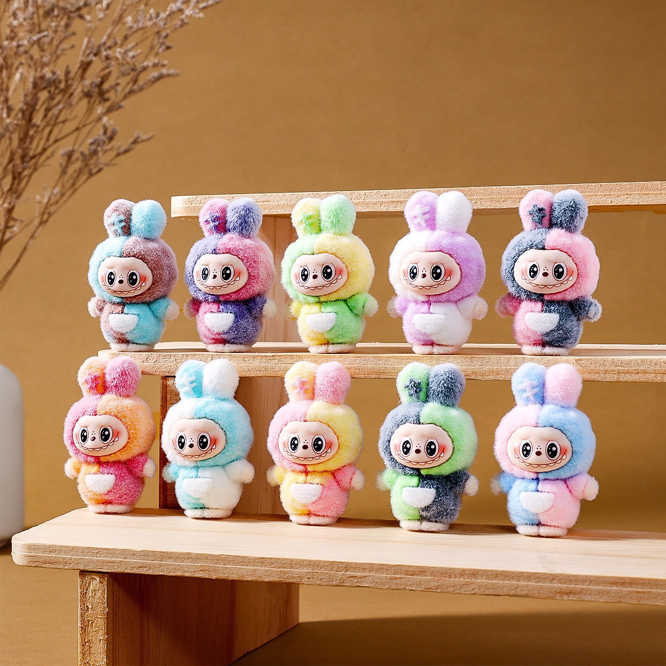 배색 토끼 [10종/세트] 개당 가격