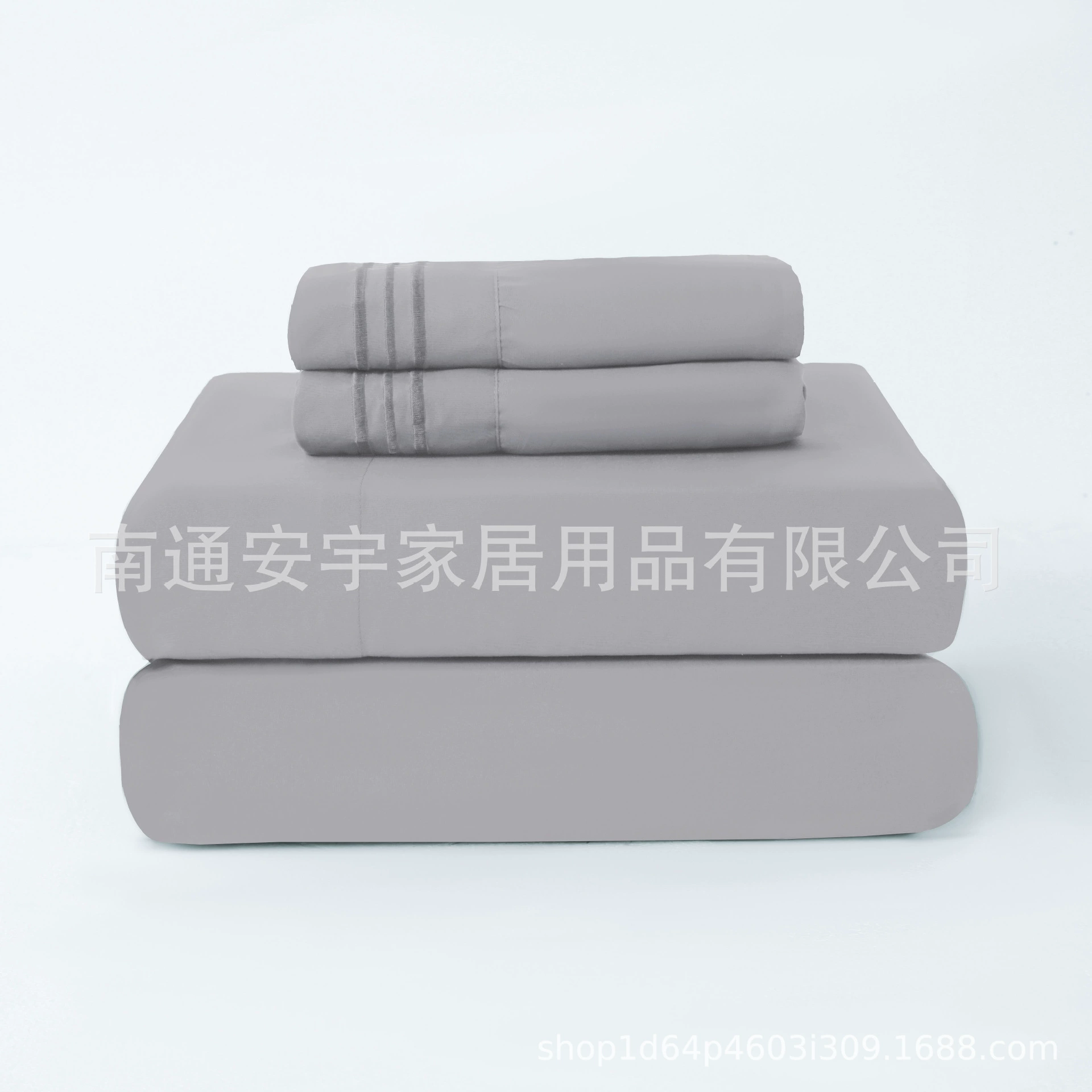 Temu Amazon трансграничные горячие продажи 3/4pcs наволочки три нити химическое волокно постельное белье комплект