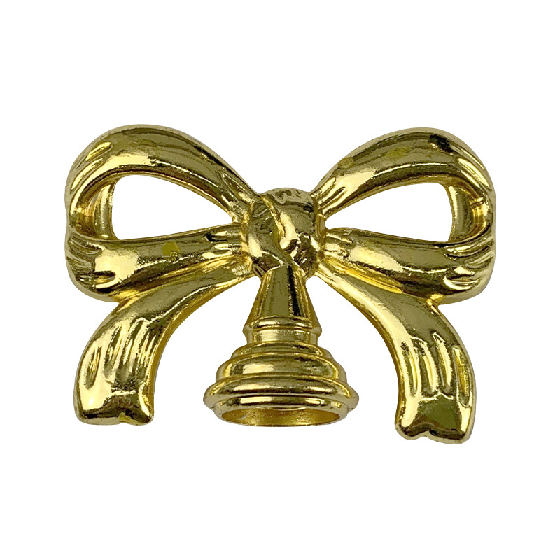 Zinc alloy bow three -layer cake plate Creative double -layer string…