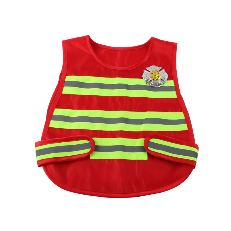 Amazon Cosplay Costume Children's Toy Firefighter Vest Halloween Pretend Play Costume Fire Vest Amazon Cosplay Costume Children's Toy Firefighter Vest Halloween Pretend Play Costume Fire Vest