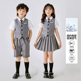 校服定制;童套装;童衬衫