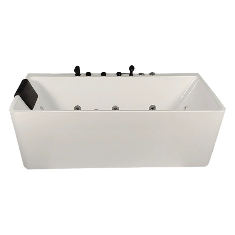 Aoningjie квадратная джакузи для серфинга Акрил ванна малая квартира бытовая отдельно стоящая термостата контроля