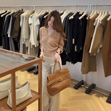 ��ϵС�����֯ë����װ���＾����Ů�񷶸߶˴󷽵��崩��һ����