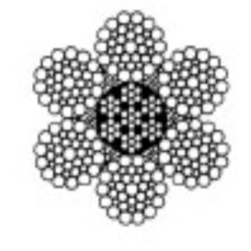 6×37 6×S (19) 6×W (19) Стальной трос SHINKO, импортированный из Японии.