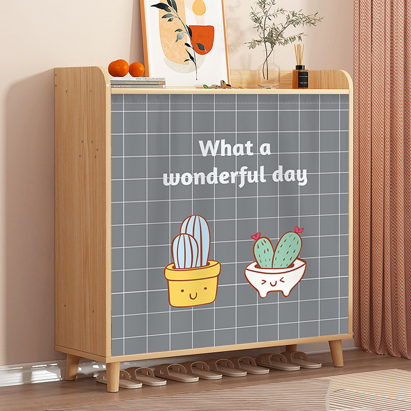 Cortina de cubierta impermeable cortina de gabinete que cubre cortina de tela cortina de gabinete de mesa misceláneas cortina de la puerta de la cocina a prueba de polvo que cubre feo velcro