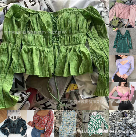 Vestido sexy de moda para mujer shein Varios Chicas calientes europeas y americanas Tops Xiyin Factory Venta caliente de comercio exterior transfronterizo image 5