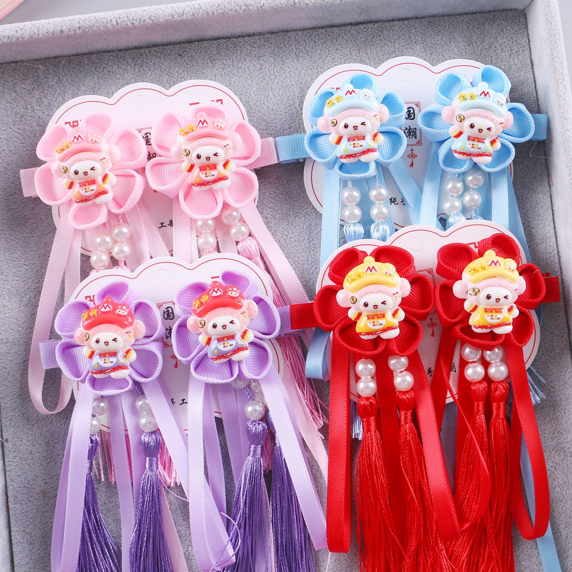 Children's red hair accessory