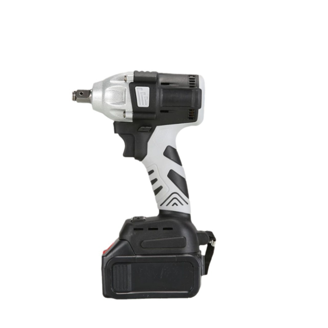 Llave eléctrica de litio transfronteriza sin escobillas, llave eléctrica de mano de gran torsión, llave eléctrica multifuncional de litio recargable