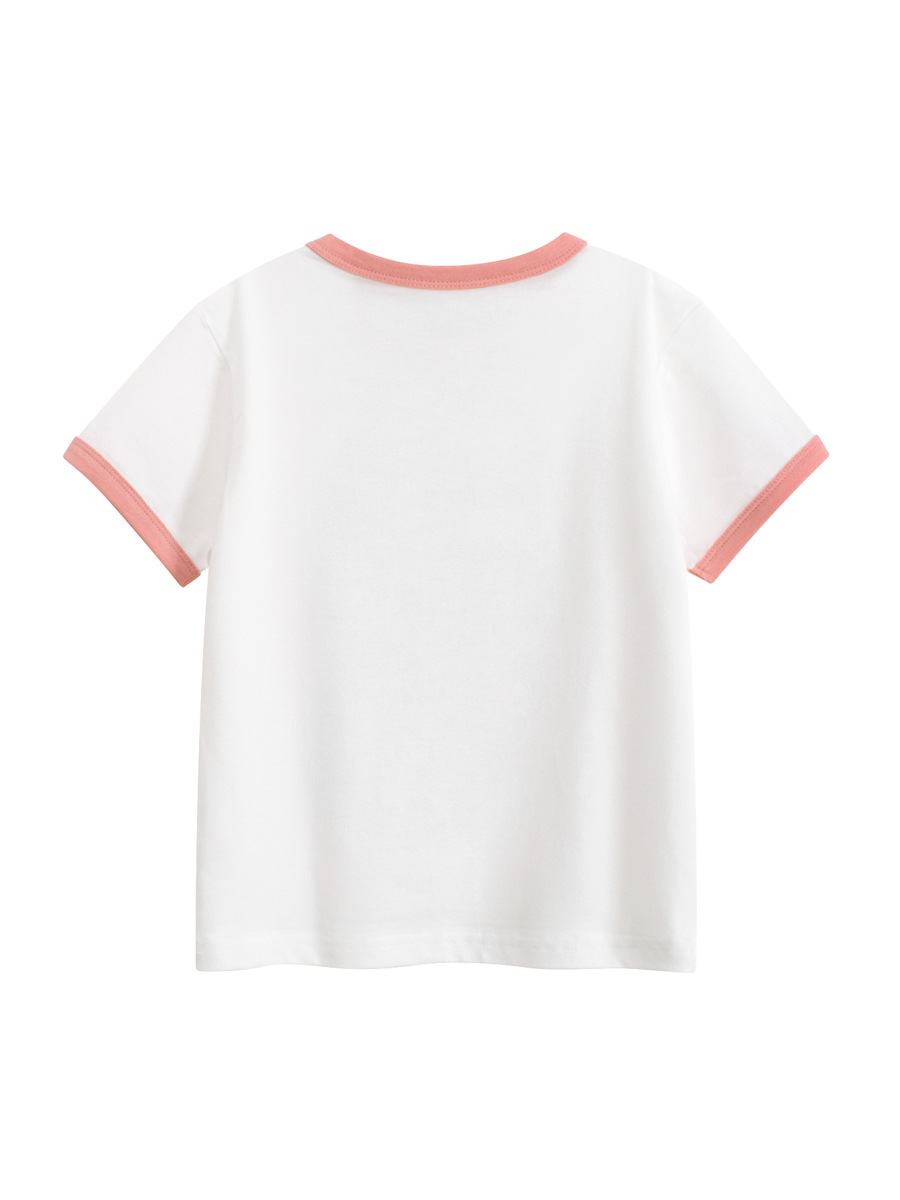 (Wholesale), summer children's cartoon short sleeve T-shirt with a round collar, Korean style 5