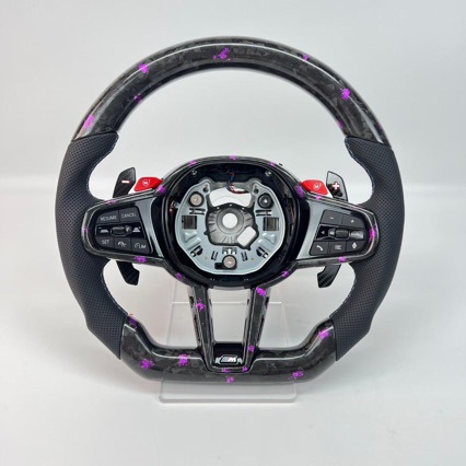 Suitable for BMW 3 4 Series G20 G21 G80 G81 G22 G23 G26 carbon fiber steering wheel