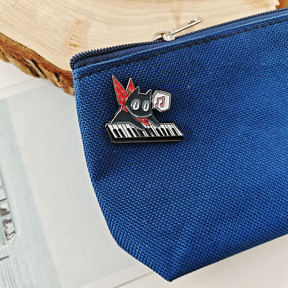 Cute Everyday Romantic Logo Brooch Badge Fun Anime Peripheral Enamel Pin Backpack Decoration Gift