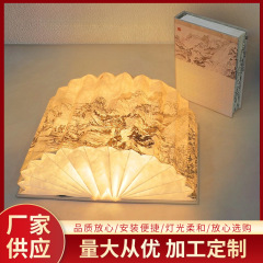本灯端午節プレゼント雰囲気ネット赤装飾屏風折り畳み旧正月創意プレゼント中秋節本灯