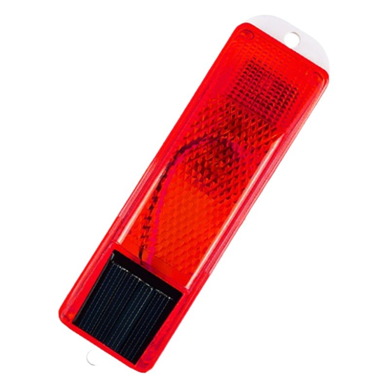 Сигнальные огни солнечного профиля Движение в ночное время предупреждающая вспышка грузовик светящийся свет препятствия ограждения