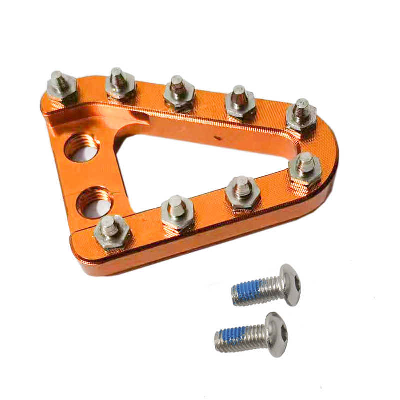 Motorcycle Accessories Hengjian Two-Stroke 250g Viss Off-Road Vehicle Ktm Brake Head Pedal Brake Modified Triangle Plate