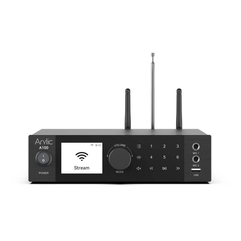 Arylic A100 ワイヤレス WiFi Bluetooth オーディオ レシーバー パワー アンプ ロスレス HiFi|undefined