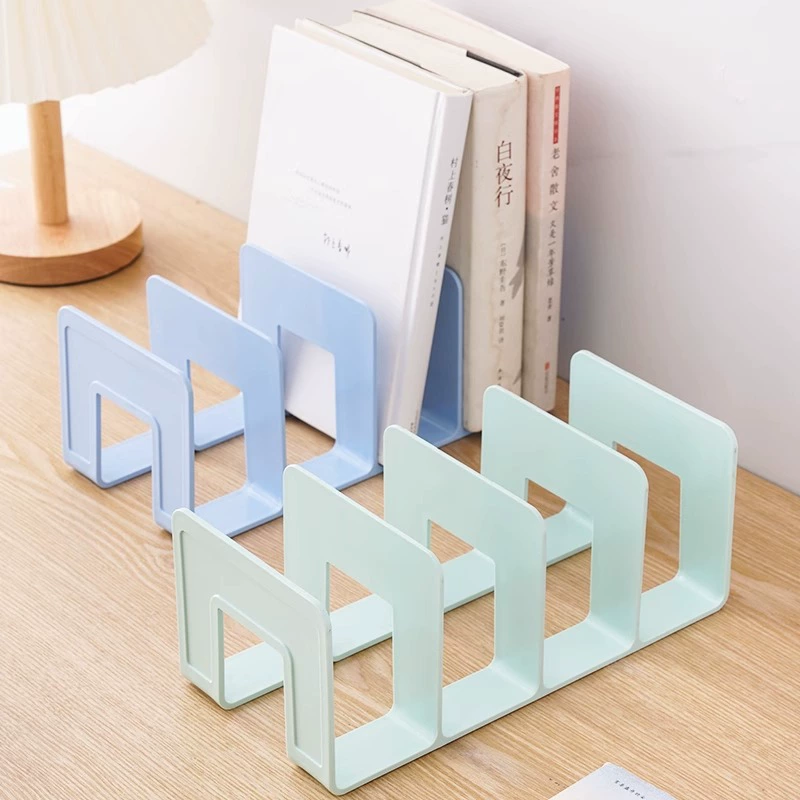 Book stand multi-grid desktop fixed book storage artifact student book storage rack desk bookshelf storage rack