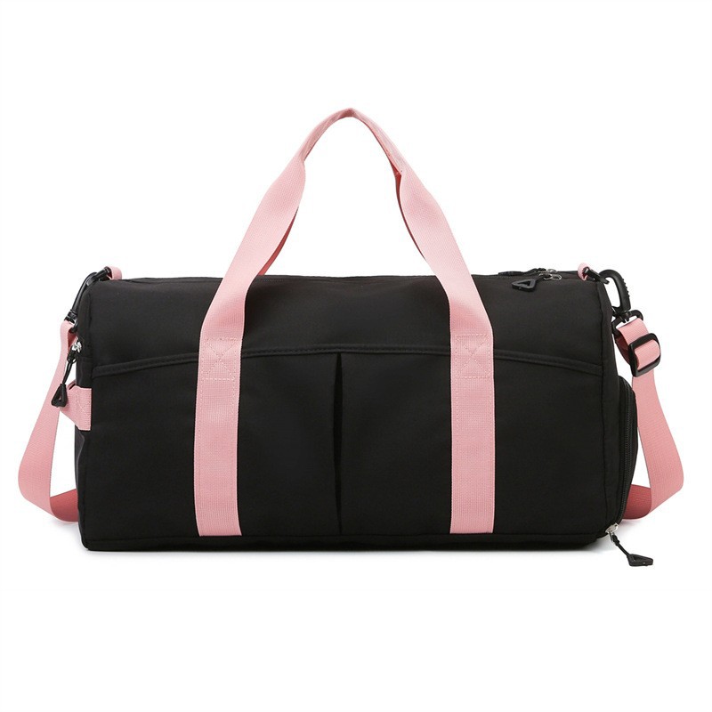 Bolsa de fitness de gran capacidad de corta distancia 2024 nuevo bolso de entrenamiento de separación en seco y húmedo, bolsa de viaje deportiva al por mayor