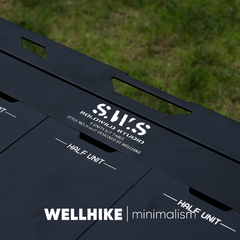 WELLHIKE 屋外 SWS Yunchi 5 ユニット IGT テーブル多機能折りたたみアルミニウム合金高さ調節可能なテーブル|undefined