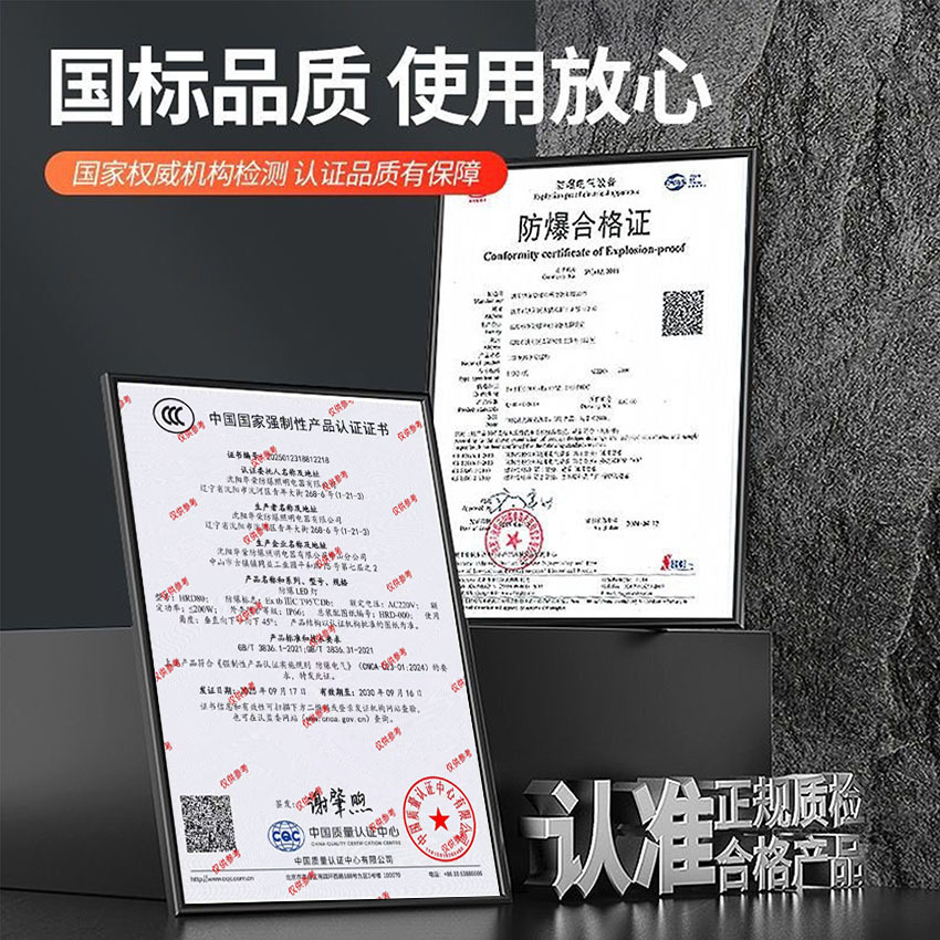 Взрыва Shenyang Huarong -Взрыв -защищенная светодиодная взрыв -воздухопроницаемая газовая станция взрыва -надежная лампа Химическая фабричная мастерская склада взрыва -надежная паннепроницаемость