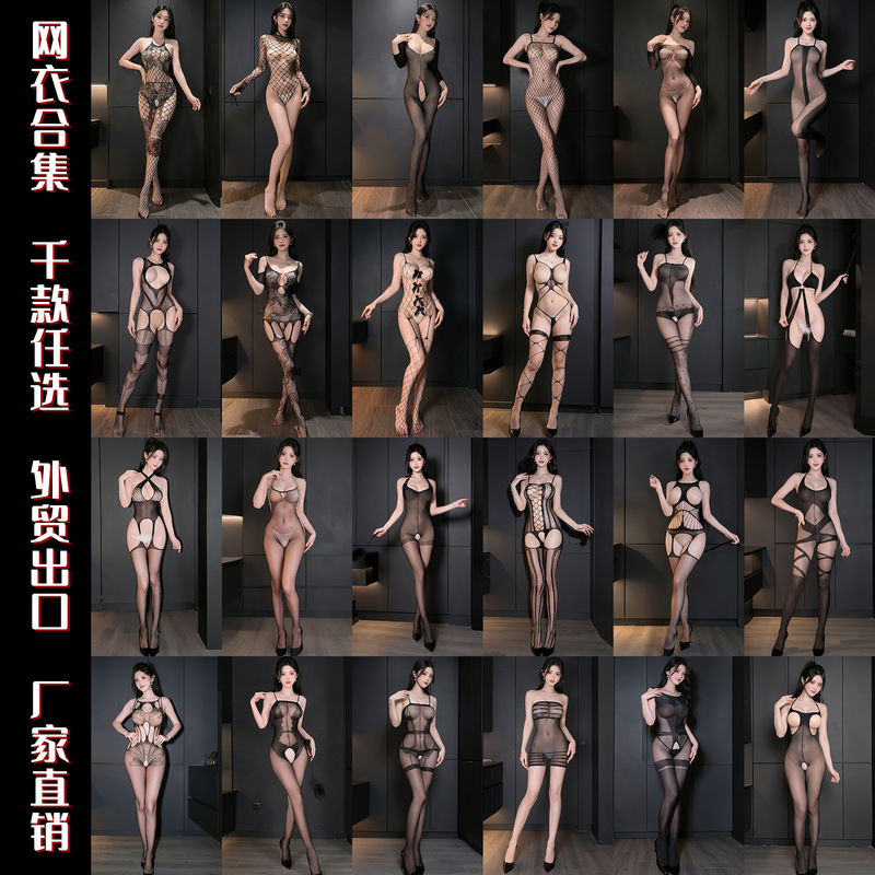 Passionate and Seductive Lingerie, Sexy Stockings, Bodysuits, Mesh Outfits, Alluring Transparent Teasing Sets, Erotic Clothing