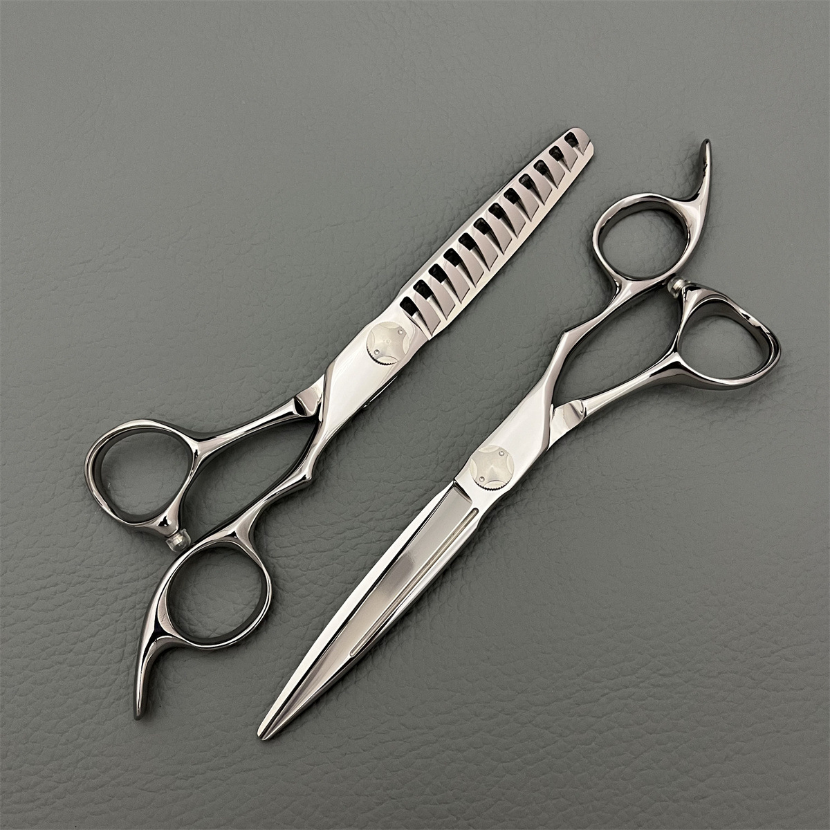 VG10美发剪刀 全数控理发剪  鱼骨剪  M-6英寸 高档剪刀 牙剪