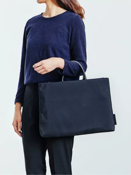 Laptop bag, neutral design, suitable for both men and women, durable and shockproof, ideal for business travel and commuting, document bag for business use
