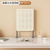 Milk white desktop vertical [length 20cm high 40cm]