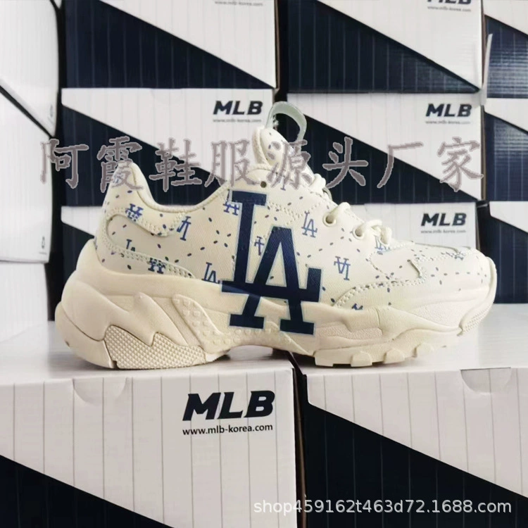 MLB, обувь, спортивные высокие кроссовки для мужчин и женщин платформа