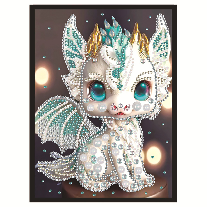 Transfronterizos nuevos dibujos de diamantes DIY hechos a mano unicornio dibujo de diamantes cuaderno dibujo de diamantes llenos de pintura de diamantes