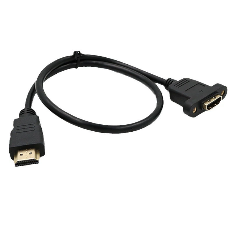 Расширительная линия Yongwei HDMI Public на материнскую плату с винтовыми отверстиями уха, может быть закреплена, перегородка, версия 1.4, 4K30Гц, линия высокого разрешения