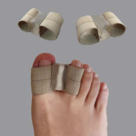 双环硅胶脚趾分趾器设计弹性大脚骨重叠分离器 松紧薄款