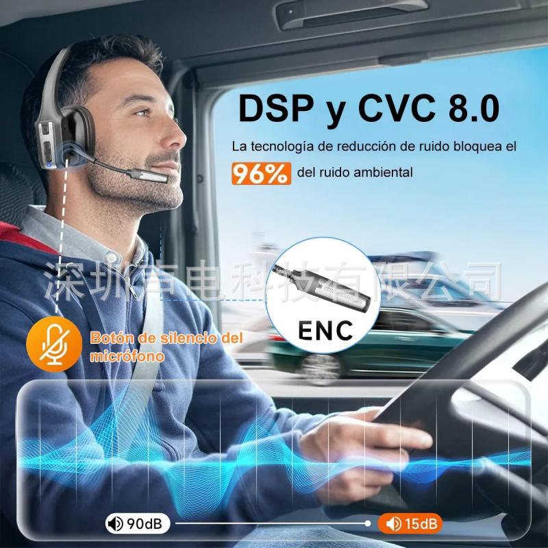 Huaqiangbei Bluetooth-Kopfhörer, Sprachkommunikationsmodell mit ENC-Geräuschunterdrückung, speziell für grenzüberschreitende Lastwagenfahrer.