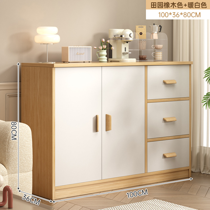Armario de almacenamiento de sala de estar contra la pared armario de almacenamiento simple cajón moderno habitaciones armario de almacenamiento dormitorio armario doméstico