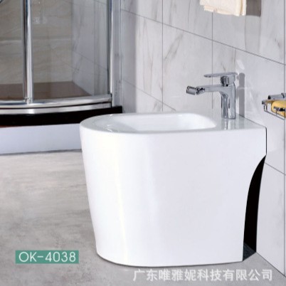 Lavadora para mujeres de piso (OK - 4038) Europa fácil de limpiar, limpieza corporal femenina, estilo europeo.