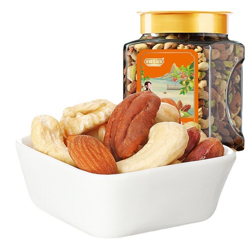 Yao Shengji original mixed nuts 500g canned daily nuts for pregnant women and children pure nuts wholesale